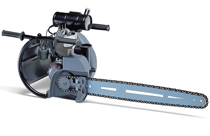 Modèle de tronçonneuse historique type BL | STIHL