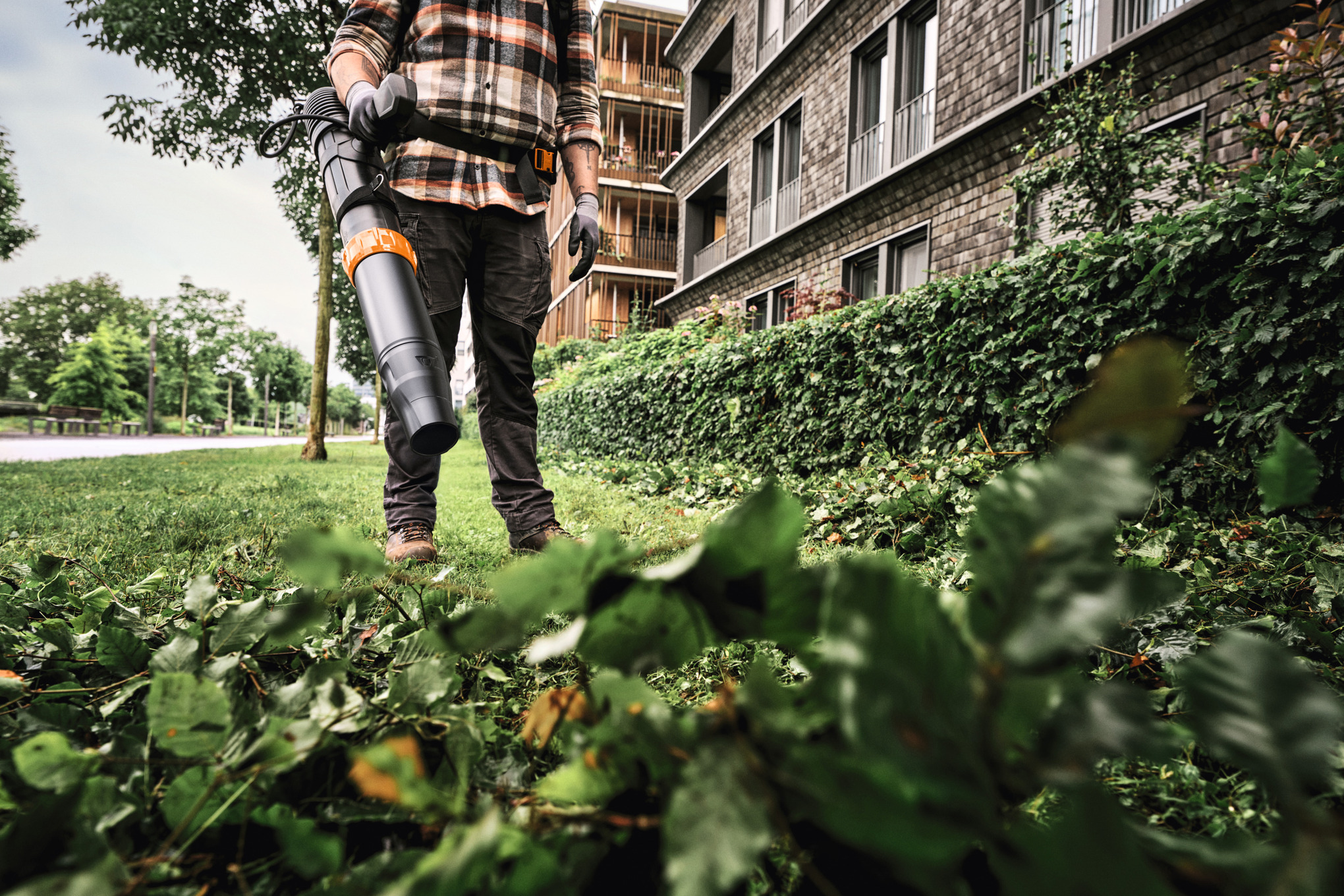 BRA 280 B ultralichte ruggedragen accubladblazer