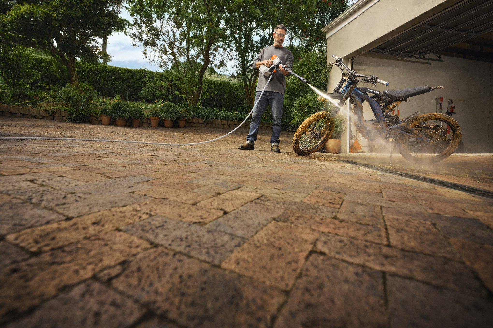 Nettoyeur haute pression sur batterie STIHL RCA 50