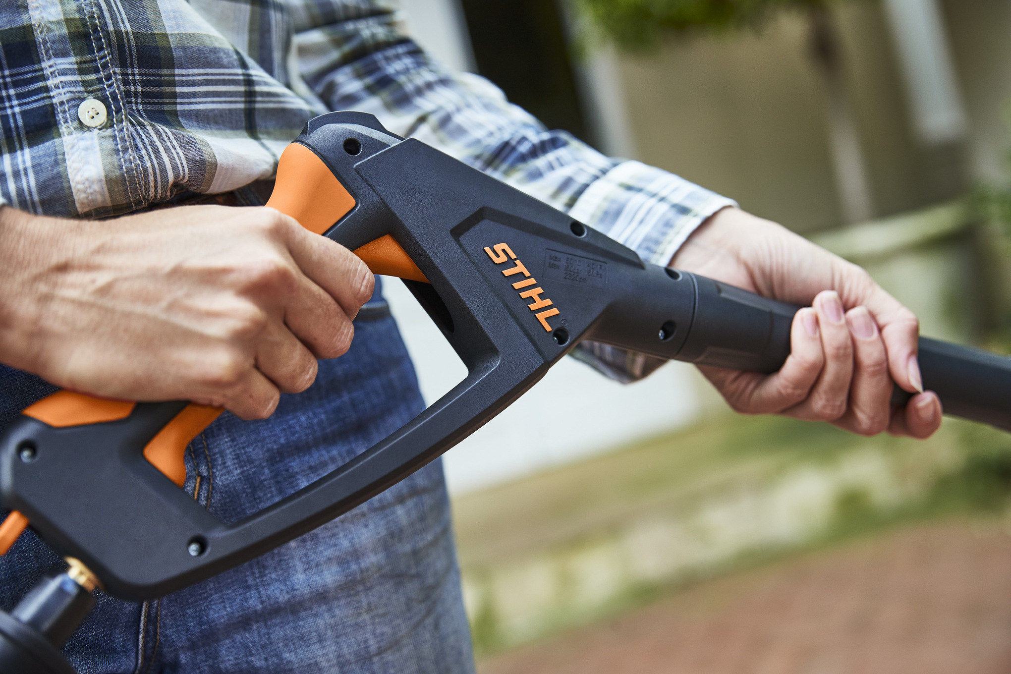 Bedieningshendel met softgrip