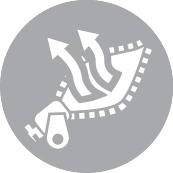 Orifices d’aération ajustables
