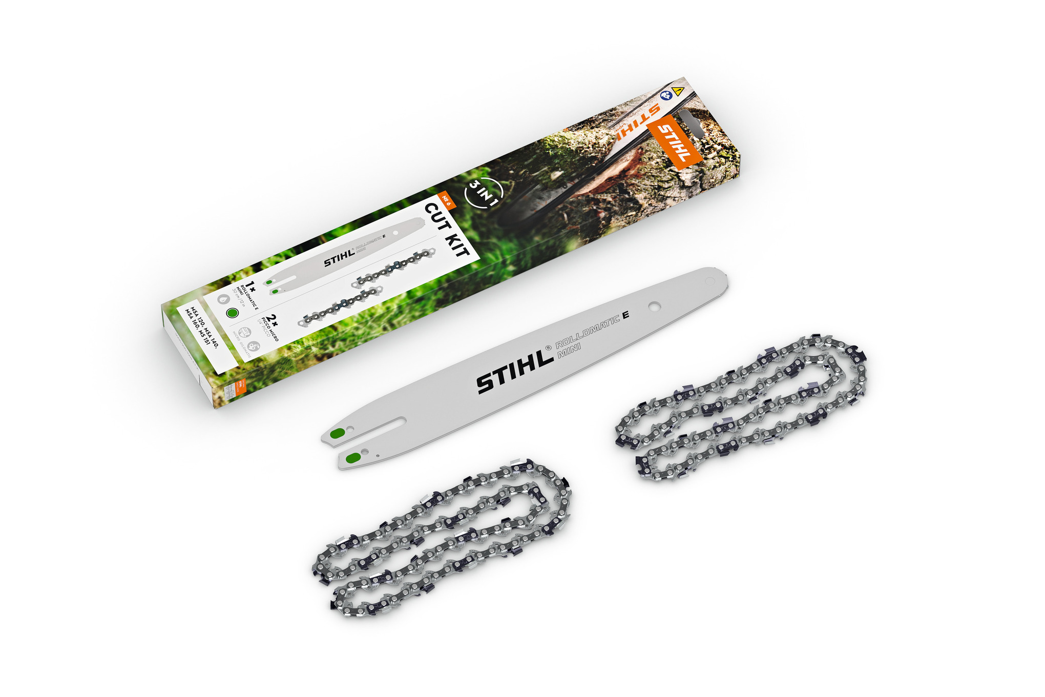 Sägenspezi Ketting (Halfbeitel) Voor Stihl MSA160 - 25 Cm, 1/4 NP, 1,1 Mm, 56 Schakels