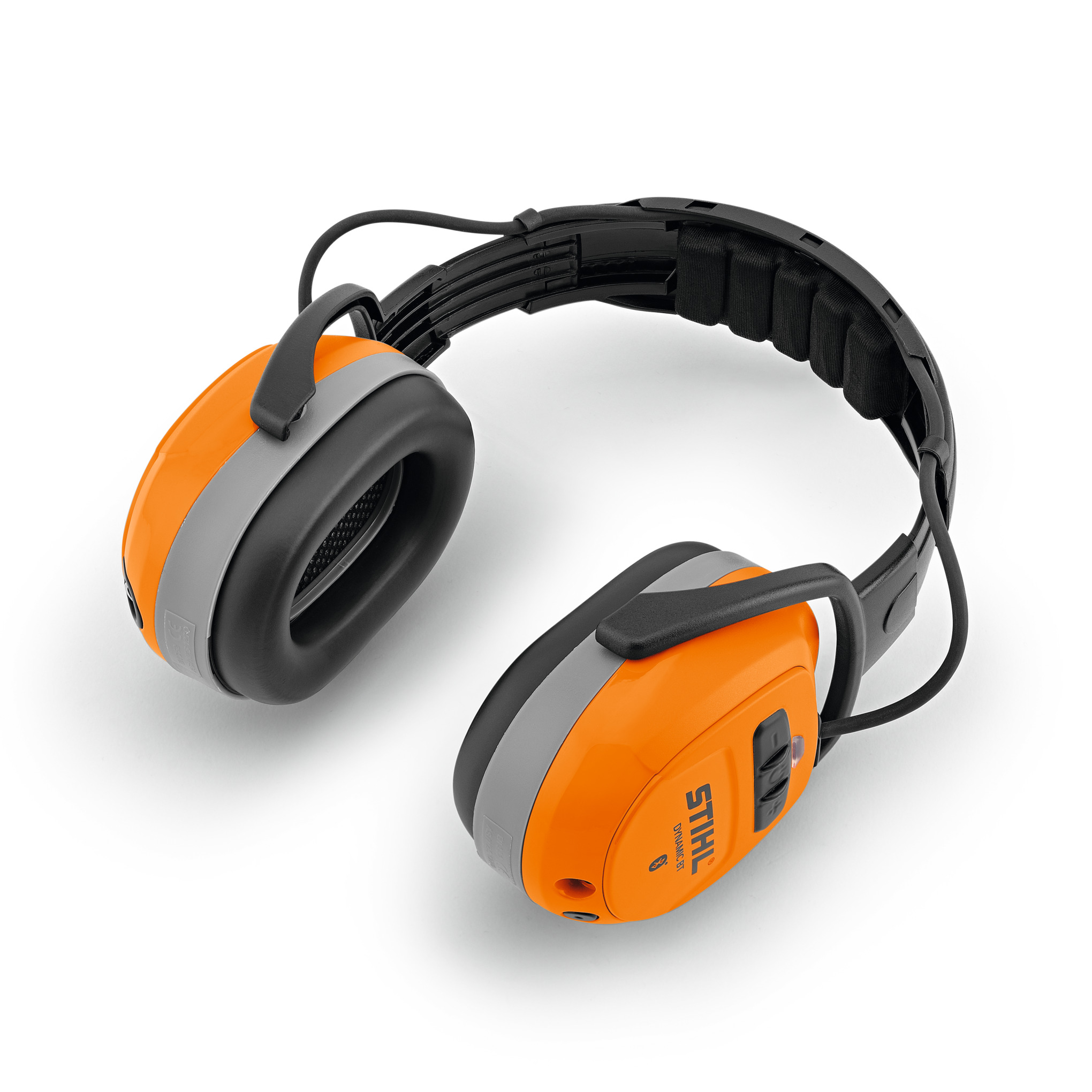 Advertentie Klap boksen Gehoorbeschermer DYNAMIC Bluetooth® | STIHL