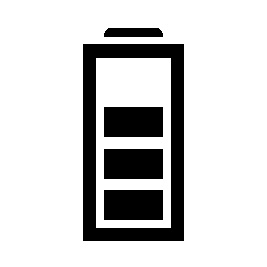 Battery charging icon