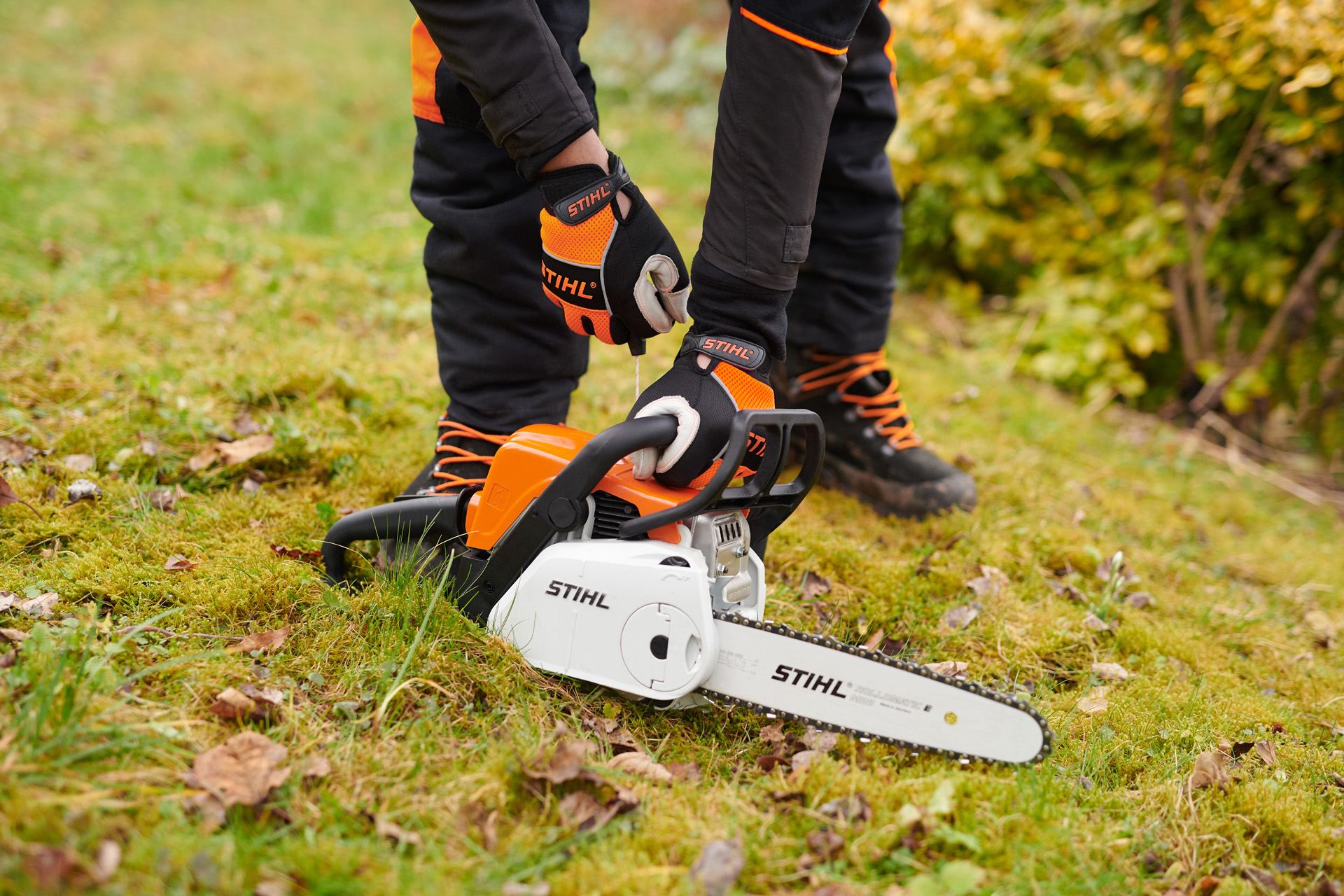 Comment faire le réglage du carburateur d'une tronçonneuse Stihl