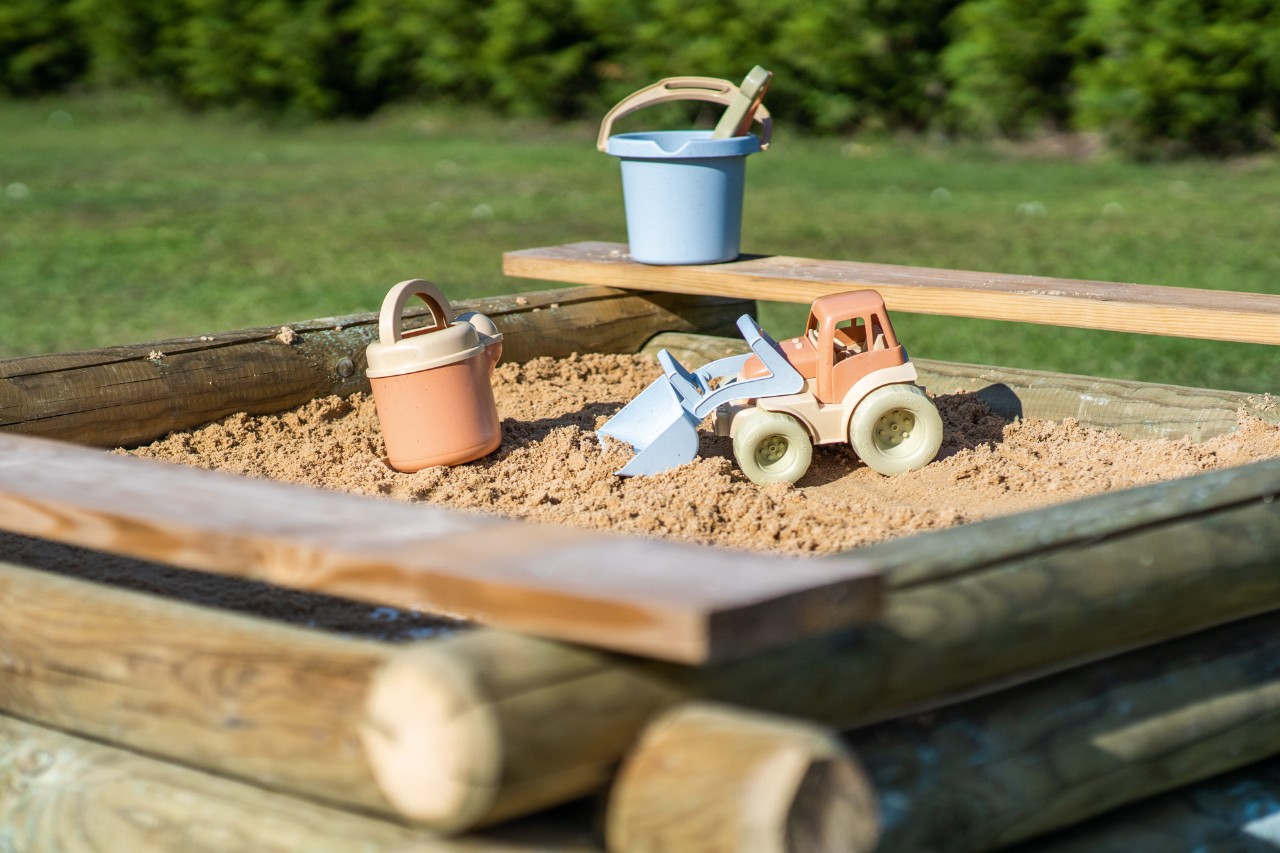 Jouets de bac à sable en bois