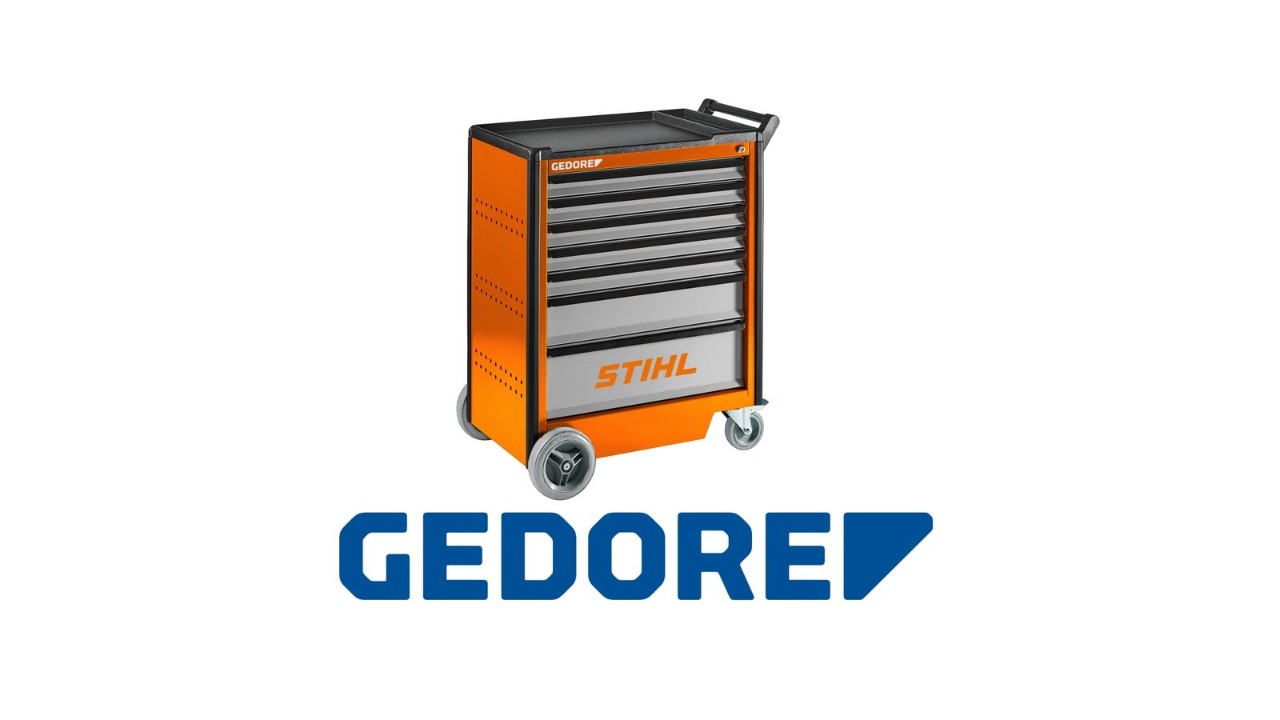 Logo de la marque GEODORE au-dessus d'un dispositif de la marque GEODORE