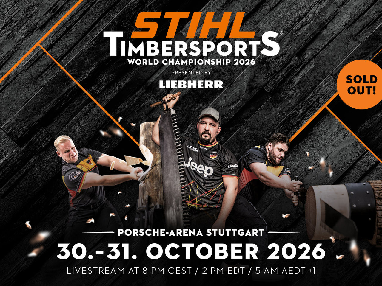STIHL TIMBERSPORTS® Wereldkampioenschappen 2026
