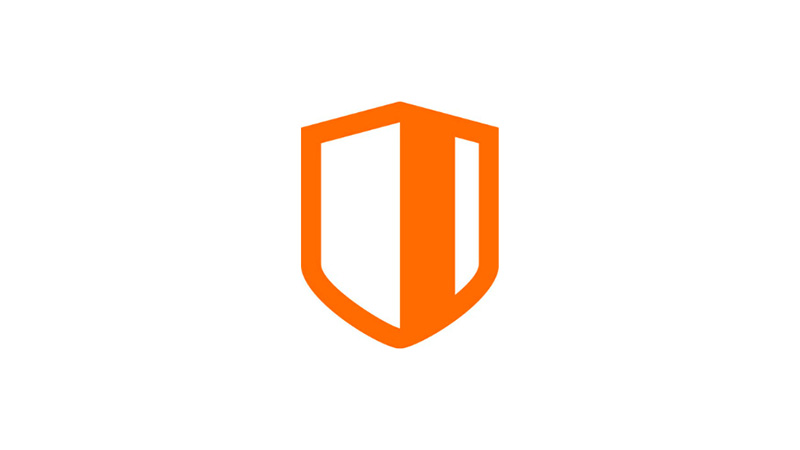 oranje pictogram voor productiviteit
