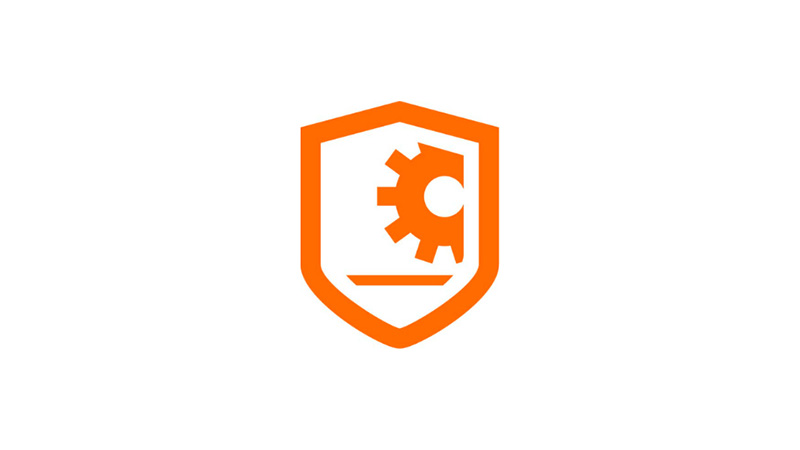 oranje pictogram voor kostenbeheersing